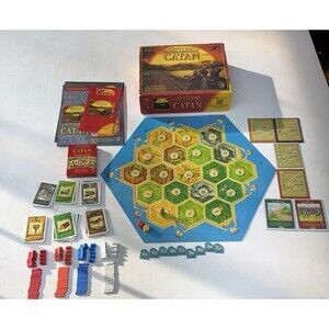 99% Complete 2012 Klaus Teubers The Settlers of Catan Game 3061 Mayfair Games